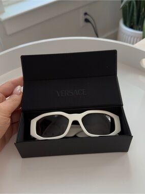 Versace Medusa Biggie Sunglasses VE4361 53 Sunglasses 53mm White - (men & women)